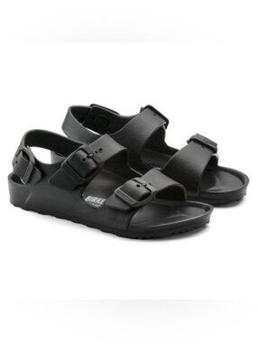 Birkenstock Black Milano Essentials EVA Sandals - 30 (narrow)